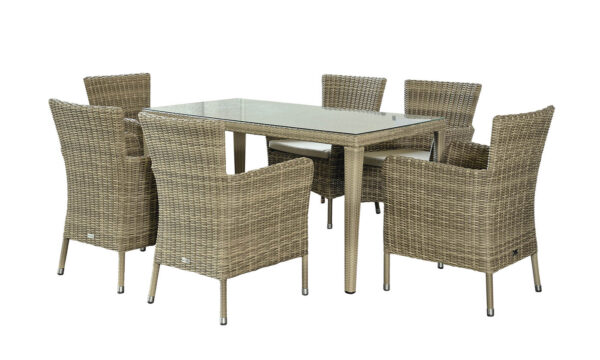 Dallas / Aruba 6 személyes étkezőgarnitúra