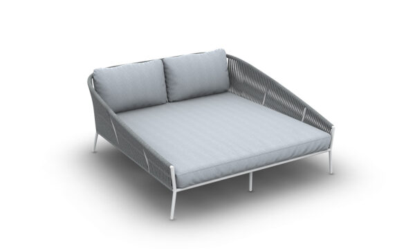 Fortuna 2 személyes napozóágy kötél fonással