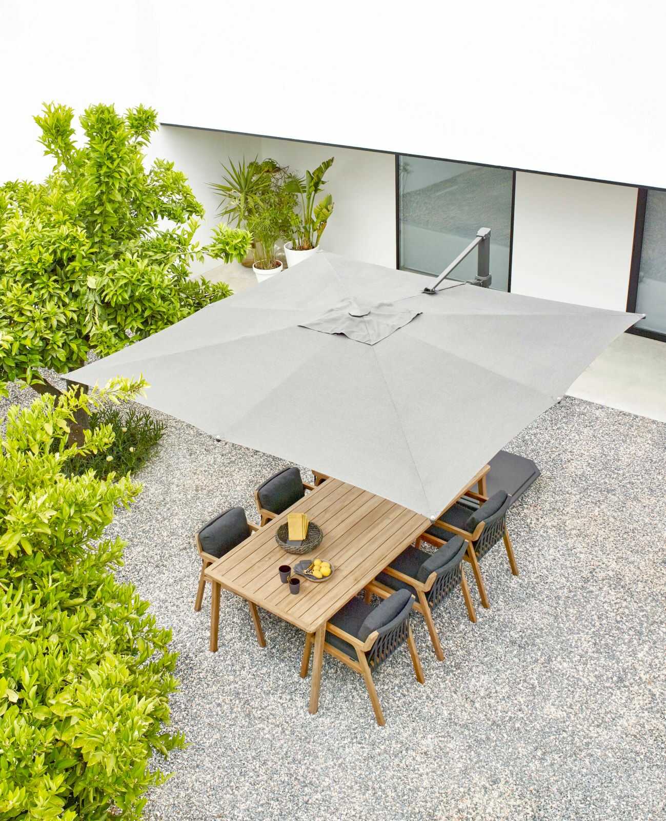 Jardinico Caractere napernyő, prémium árnyékoló megoldás a teraszon