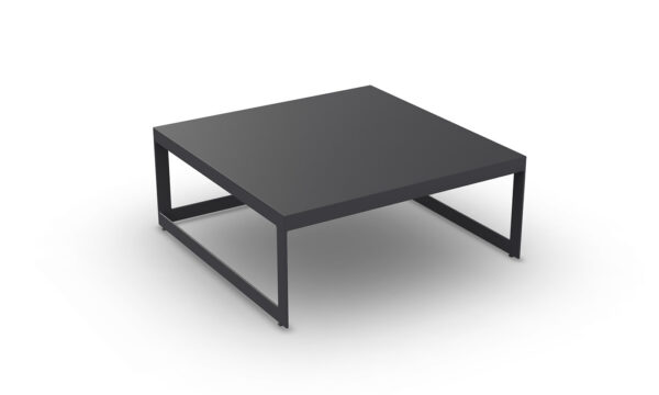 Jati and Kebon Burford kerti kávézósztal charcoal mat színben