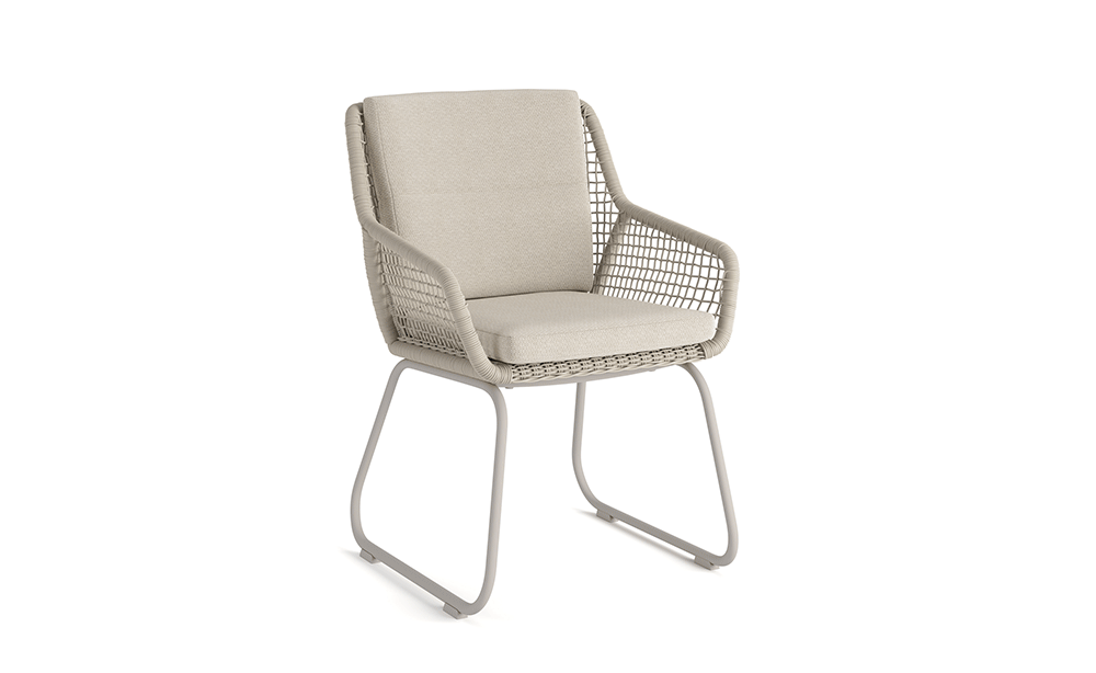 Alden karosszék charcoal és Beige színben