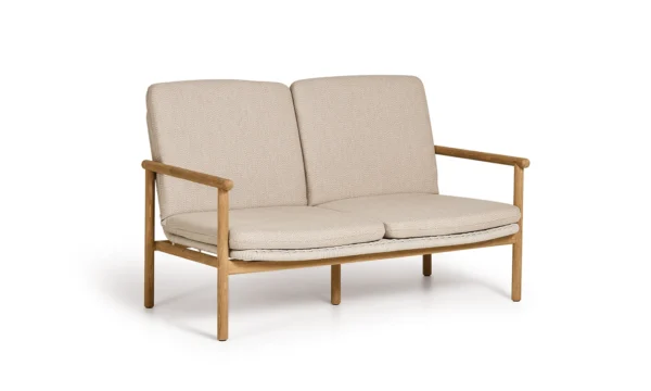 Benoa 2 személyes szófa teakfa