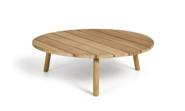 Jati and Kebon Ronda kávézóasztal 90cm teakfából