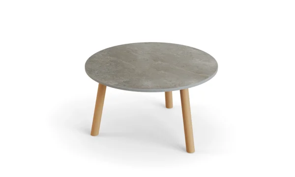 Jati and Kebon Ronda kisasztal 60cm teakfa lábakkal