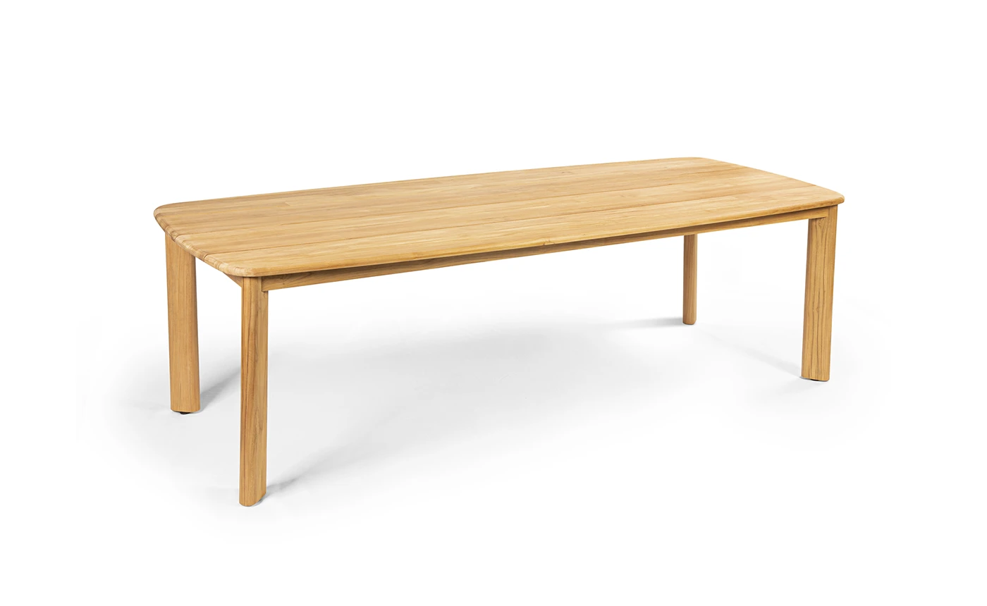 Tofino kerti teakfa étkezőasztal