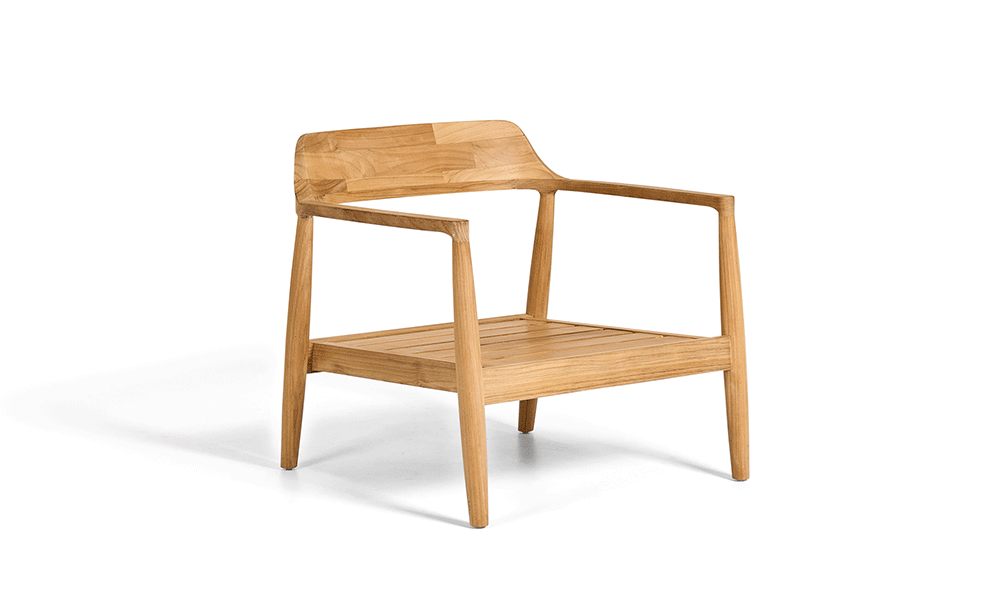 Tofino teakfa fotel párnákkal