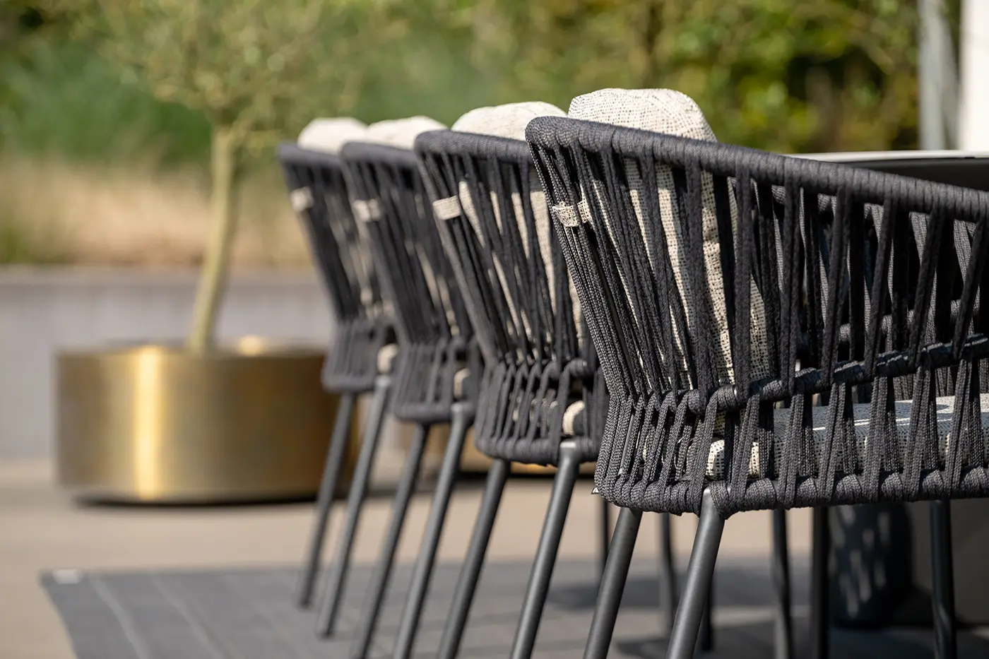 prémium kültéri Tofino Alu karosszék közeli részletek