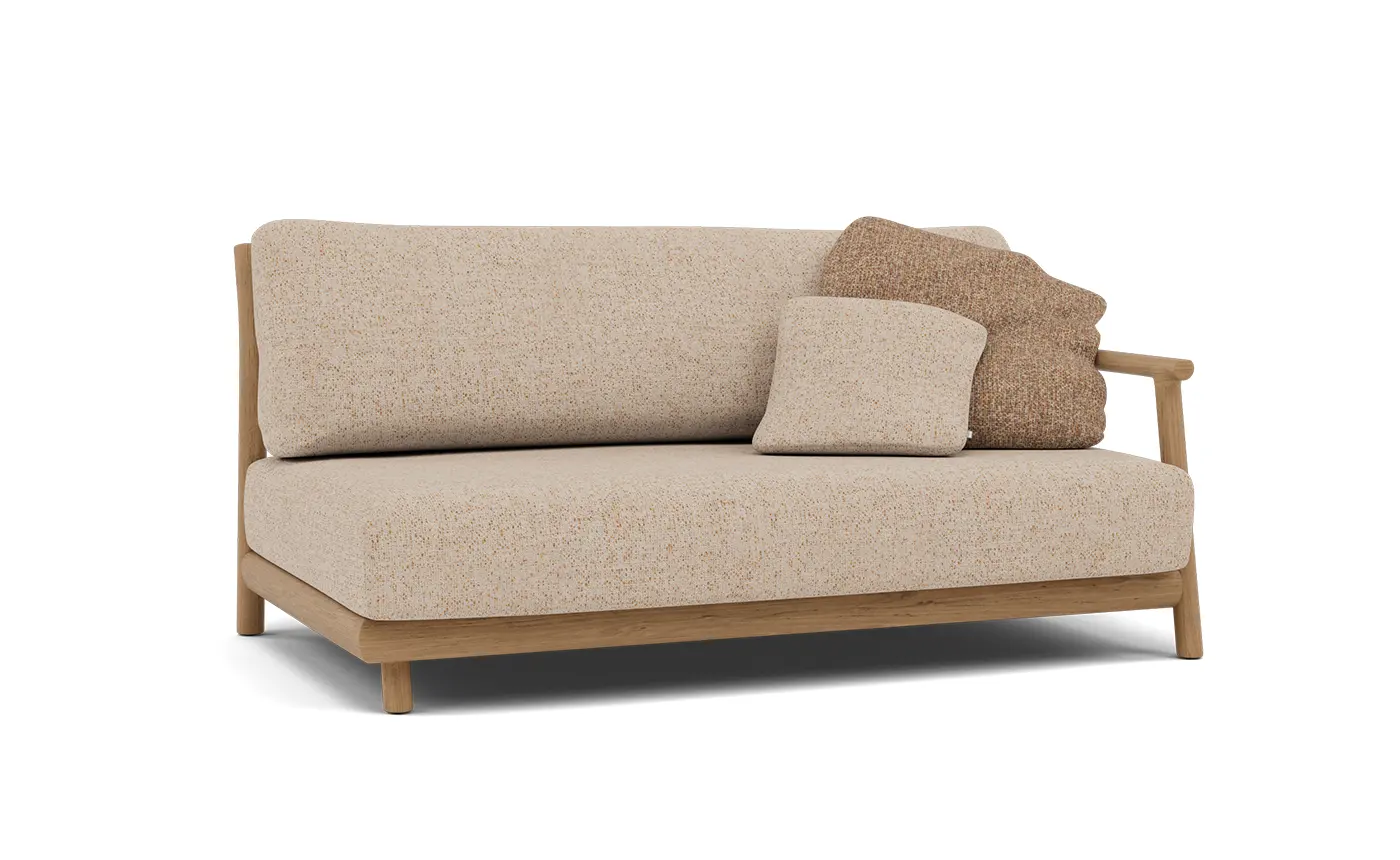 Manutti Muyu 2 személyes szófa bal oldali elem