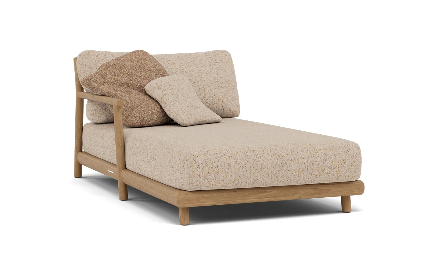 Manutti Muyu lounger jobb oldali elem - Gardentrend