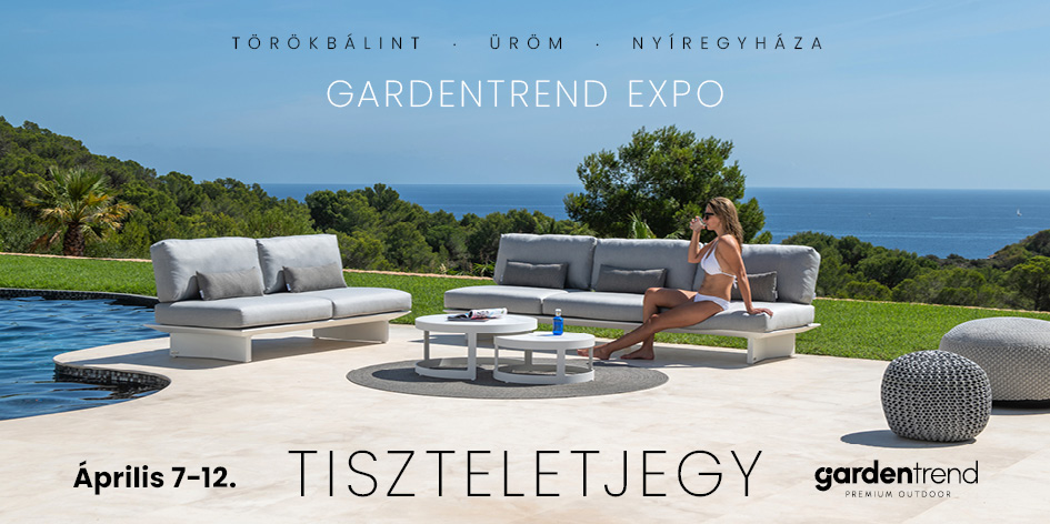 Gardentrend Expo tiszteletjegy