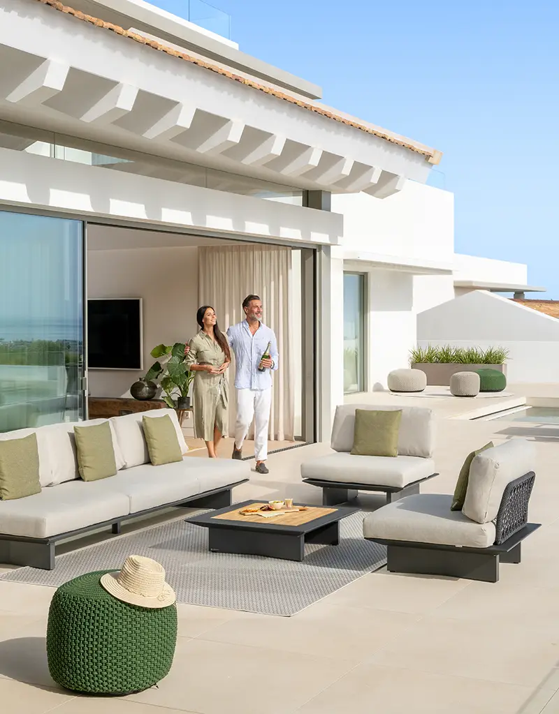 Jati&Kebon Arbon kerti ülőgarnitúra